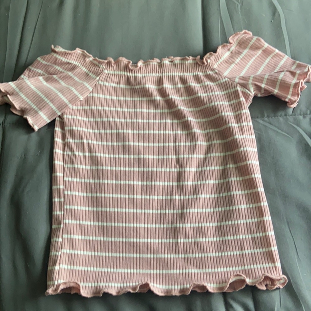 off the shoulder shirt